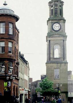 Falkirk High Street scene